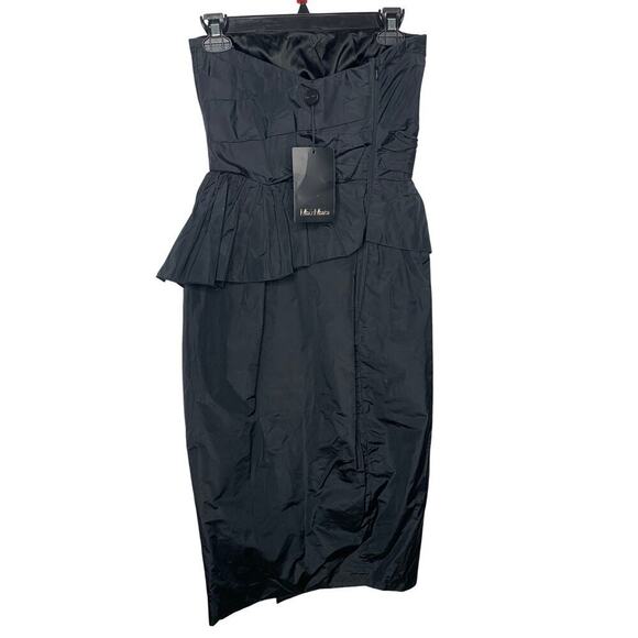 NWT MAX MARA Elegante Matteo Taffeta Silk Blend Midi Dress - Picture 7 of 10